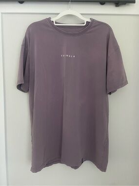 YoungLA Men's Short-Sleeve Crewneck Tee in Mauve